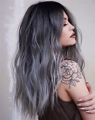 Image result for Silver Grey Hair Color