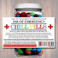 Image result for Chill Pill Labels Printable