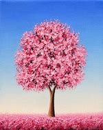 Image result for Cherry Blosson Tree Oil Painting