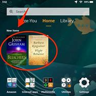 Image result for Kindle Fire Screen Menu