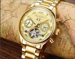 Image result for Chrony Golden Watch