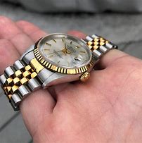 Image result for Silver Rolex On Wrist