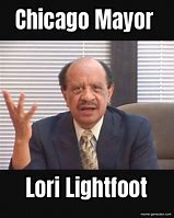 Image result for Chicago Mayor Lori Lightfoot and Littlefoot Meme