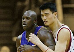 Image result for Yao vs Shaq
