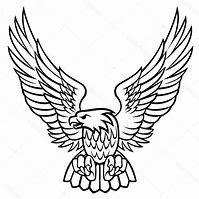 Image result for Eagle Sketch Black White