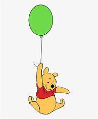 Image result for Winnie the Pooh Holding a Pink Balloon