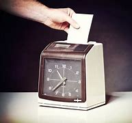 Image result for Time Clock Punching In