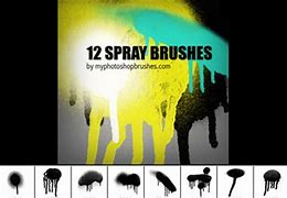 Image result for Spray Can Brush Photoshop
