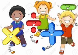 Image result for Kids Playing with Math Clip Art