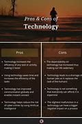 Image result for Pros and Cons of Techonelgy