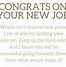 Image result for Congrats On Your New Job Quotes