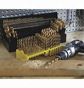 Image result for Tool Shop Titanium Drill Bit Set