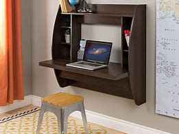 Image result for Wall Mounted Computer Desk