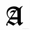 Image result for Gothic Letter Z