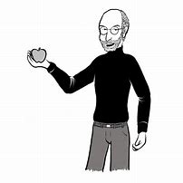 Image result for Steve Jobs Cartoon Kids