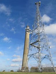 Image result for Telecommunications Tower with Eqpt Room