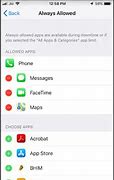 Image result for Always Allowed iOS 12