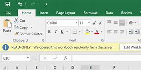 Image result for Excel Sheet Read-Only