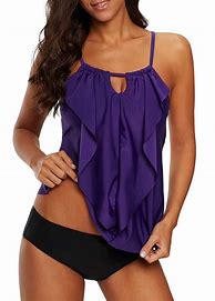 Image result for Purple Tankini Swimsuits