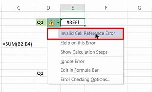 Image result for Ref Error Excel