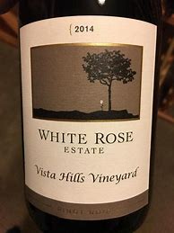 Image result for White Rose Estate Pinot Noir White Rose