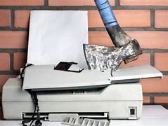 Image result for Smashed Printer