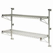 Image result for Wall Mounted Metal Shelving