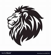 Image result for Lion Head Logo Black Background