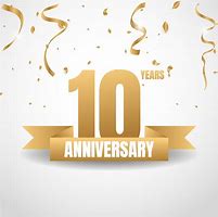 Image result for 10 Year Anniversary Symbol