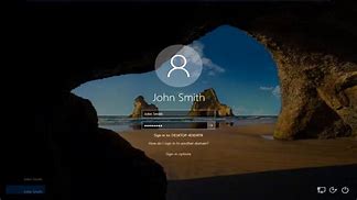 Image result for Lock Screen Windows 10 Sign In