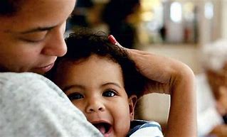 Image result for Beyonce Holding a Baby