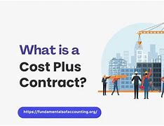 Image result for Cost Plus Time Contract