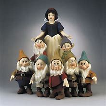 Image result for Snow White and the Seven Dwarfs Doll