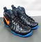 Image result for Nike Air Foamposite Pro Black Blue