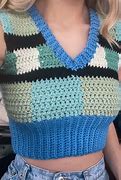 Image result for Emma Chamberlain Crochet Shrug