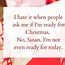 Image result for Funny Christmas Lists Meme