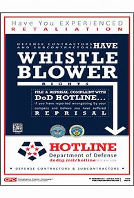 Image result for Free OSHA Whistleblower Poster
