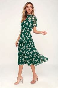 Image result for Floral Print Dress