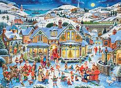 Image result for Christmas Jigsaw Puzzle Santa