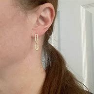 Image result for Paper Chain Link Earrings