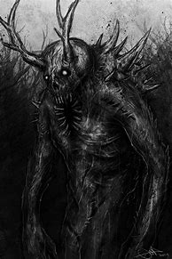 Image result for Black Demon Horror Art