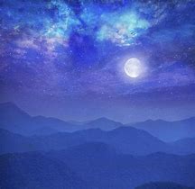 Image result for Galaxy Moon Art Landscape