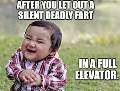 Image result for Elevator Fart Meme