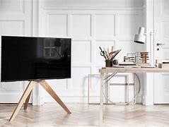 Image result for Wood TV Floor Stand