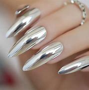 Image result for Mirror Fake Nails