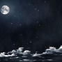 Image result for Moon and Stars Wallpaper HD