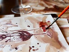 Image result for Champagne Painting