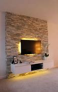 Image result for Stone TV Wall
