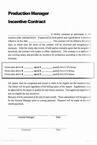 Image result for Production Manager Contract Template