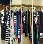 Image result for How to Hang Long Dresses in Short Closet